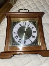 Linden Quartz Vintage Triple Chime Mantel Clock Beautiful Works Great picture