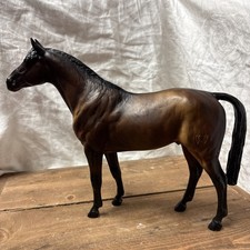 Vintage Breyer Traditional Horse Trakehner #54 Matte Bay 1979-1984 w/Breed Brand picture