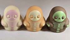 Bimtoy Tiny Ghost 3 Skeleton 3-Pack GITD LE400 EUC picture