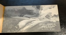 Vintage 1969 General Dynamics FB-111A Pocket Reference Guide Booklet Ephemera picture
