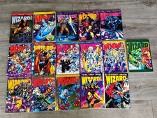 Wizard Comic Magazine lot - Issues 3, 5, 7-12, 14-19, 39 Good Condition picture