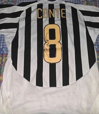 STORE JUVENTUS AUTOGRAPHED ANTONIO CONTE JERSEY WITH VIDEO PROOF picture