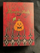 Vintage Animated Halloween Musical Monster Mash Bobby Pickett Singing Book Nice picture