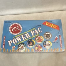 Canada Games POG Power Pac NHLPA 1994 Vintage Authentic Trading Card Box picture