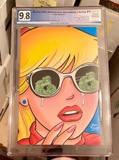Everything's Archie 80th Anniversary #1 Parent Virgin Variant PGX (Not CGC) 9.8 picture