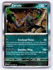 Zarude 056/084 Rare Pitch Black Pokemon Holo Near Mint picture