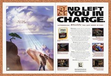 1996 Afterlife PC Original Advertisement / Retro Promo v3 picture