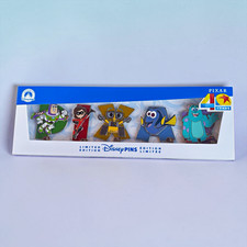 Disney Limited Edition Pixar 40 Years Pin Set - Disney Franchise, Pixar Theme picture