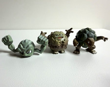 Pokémon TOMY Figurine Lot Vintage - #074 Geodude / #075 Graveler / #076 Golem picture
