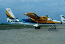 Q-927  C-FGON  NORONTAIR  TWIN OTTER    ORIGINAL KODAK  SLIDE picture