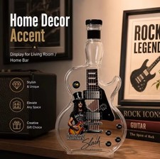 Jack Daniels Slash Signature Guitar Shaped Liquor Whiskey Decanter Bottle New picture