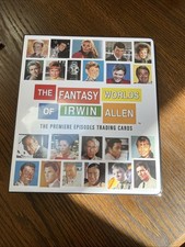 THE FANTASY WORLDS OF IRWIN ALLEN 2004 BRAND NEW BINDER AND 100 CARDS MINT picture