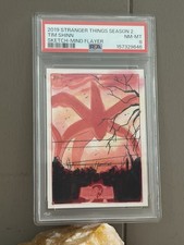Stranger Things ❤️ 1/1 Sketch Card MIND FLAYER 2019 Topps Netflix Art Nice RED picture