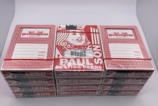 Paulson Playing Cards -Casino - Lot of 144 SEALED-NOT CANCELLED- RED picture