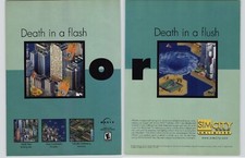 Sim City 3000 Unlimited PC Video Game Art 2000 Vintage Print Ad  picture