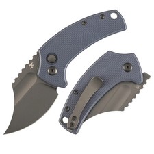 Kansept Wasp Folding Knife Light Gray G10 Handle 154CM Plain Edge T2144F1 picture