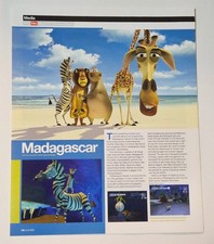DreamWorks Madagascar Movie Video Game Review Vintage 2005 Magazine Article picture