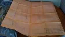 Original McDonnell Douglas MK1 Phantom Survival Kit and Raft Engineer Blueprint picture