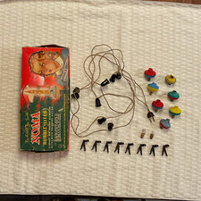 NOMA Vintage Bubble-Lites Clip-On  String Lights w/ Box No Liquid Parts only picture