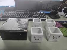 Pokemon Center Pokemon Accents Pikachu Planters Set of 4 Expressions Planters picture