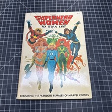 The Superhero Women By Stan Lee Soft Cover Marvel Comics 1977 Book H5 picture