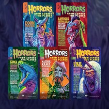 Magic: The Gathering TCG: Secret Lair Monstrous Magazines - Rainbow Foil Edition picture