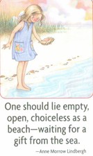 Anne Morrow Lindbergh-GIFT FROM SEA-Handcrafted Magnet-w/Mary Engelbreit art   picture