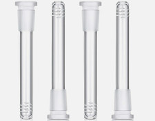 4X 5.5inch Hookah Water Filter Pipe Glass Bong Downstem fit for 8/9/10/12 Bong picture