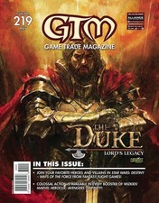 Game Trade Magazine #219 VF/NM; Alliance | the Duke Lord's Legacy - w/Bag+Board picture