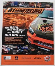 Yuke's D1 Professional Drift Grand Prix Series PS2 2006 Magazine Ad picture