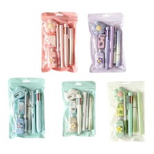 7 Pcs Cute Stationery Set Kawaii School Supplies Office Supplies, As A Gift picture