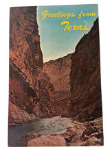 Postcard Greetings from Texas, Grand Canyon of Santa Helena Big Bend Natl. Park picture