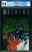 Aliens 3 CGC 9.8 NM-MT WP Second Printing Dark Horse 1989 RARE LOW POP picture