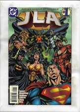 JLA 1997 #1 Fine/Very Fine Grant Morrison picture