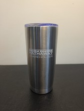 Rare Berkshire Hathaway Shareholder Silver Tumbler Coffee Drink Exclusive  picture