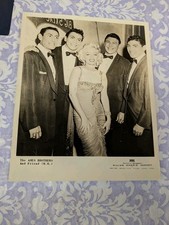 Marilyn Monroe With The Ames Brothers, Extremely Rare 1950's 8x10 Promo Photo picture