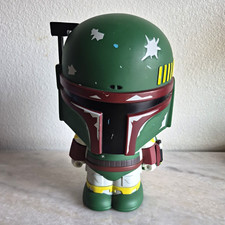 Monogram International Inc Star Wars Boba Fett Coin Piggy Bank, Plastic picture