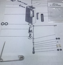 Service / Repair KIT for 2 Vintage dunhill Rollagas lighters, (+1 #31 Spring) picture