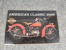 Vintage Harley-Davidson 2005 America's Classic Wall Calendar- Unopened picture