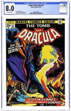 Tomb of Dracula #27 - 1974 - CGC 8.0 - Gil Kane & Tom Palmer picture