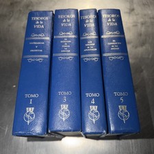 Tesoros De la Vida By Elena G De White 1,3-5 4 Tomos Pasta Dura picture
