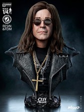 Ozzy Osbourne Portrait Bust Statue Model Kit Unpainted/Unassembled picture