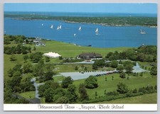 Postcard Hammersmith Farm Newport Rhode Island Aerial View picture