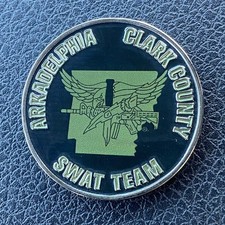 Arkadelphia Arkansas SWAT Team Police SOG SRT Special Challenge Coin picture