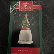 1992, O CHRISTMAS TREE, HALLMARK KEEPSAKE ORNAMENT picture
