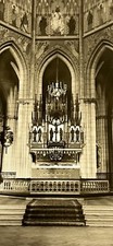 Uppsala Domkyrkans Hogaltre Sweden c1930s Swedish  Antique Post Card picture