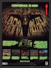 1998 F-16 Aggressor Video Game Print Ad picture