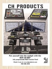 2006 CH Products MFP Flight Panel Original Advertisement v1 picture