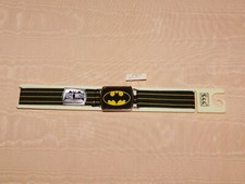 VINTAGE 1982 DC COMICS LEE BATMAN BELT & BUCKLE   NEW OLD STOCK picture