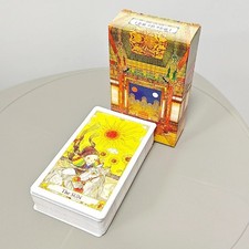 Korean Fantasy Tarot Deck 78 Cards Folk Tale Art Divination Game10.3x6cm-English picture